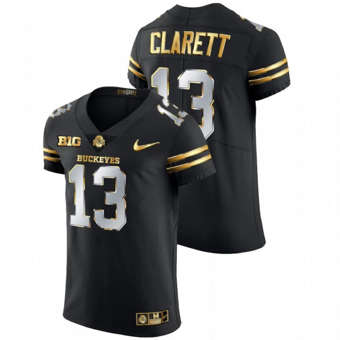 Maurice Clarett Ohio State Buckeyes Golden Edition Black Authentic Jersey