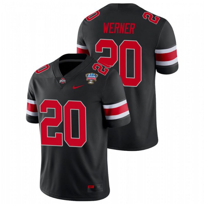 Ohio State Buckeyes Pete Werner 2021 Sugar Bowl College Football Jersey For Men Black