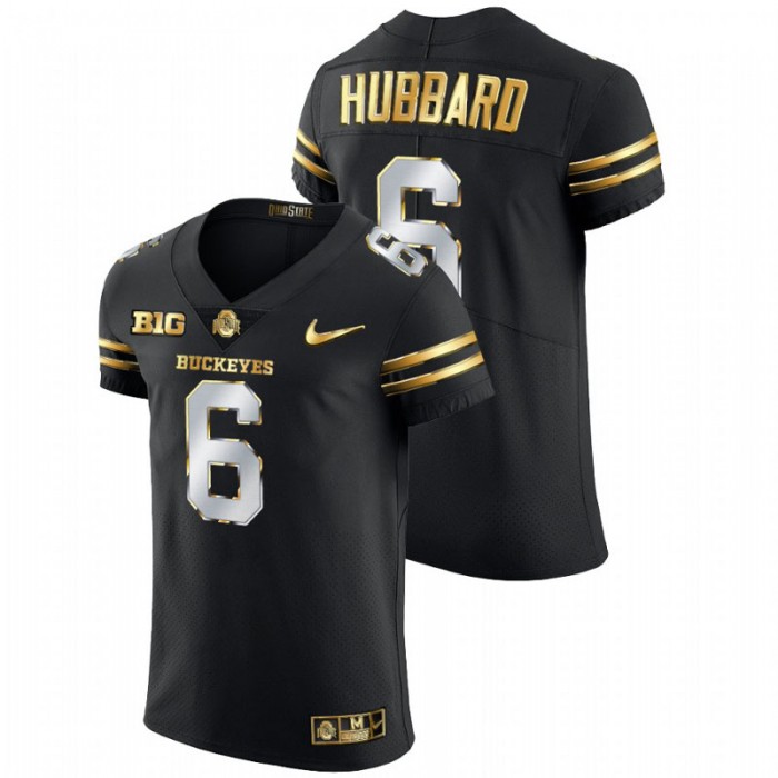 Sam Hubbard Ohio State Buckeyes Golden Edition Black Authentic Jersey