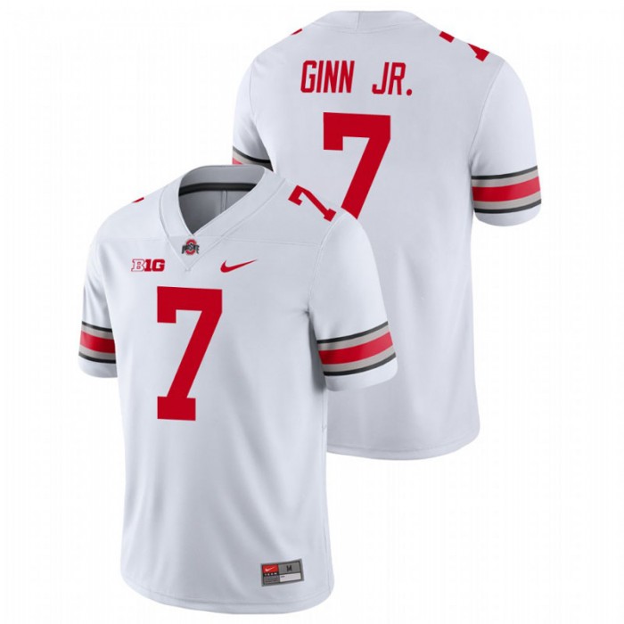 Ted Ginn Jr. Ohio State Buckeyes College Football White Game Jersey