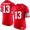 Ohio State Buckeyes #13 Maurice Clarett Red Diamond Quest Football For Men Jersey