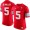 Ohio State Buckeyes #5 Braxton Miller Red Football For Men Jersey