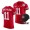 Jaxon Smith-Njigba Ohio State Buckeyes 2022 Rose Bowl Scarlet Color Rush 11 Jersey Men