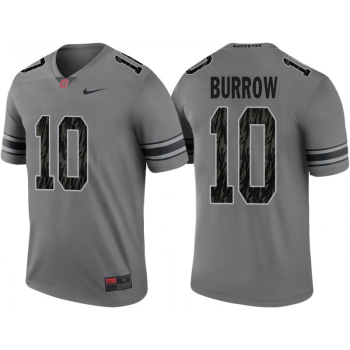 Ohio State Buckeyes Joe Burrow #10 Alternate Legend Jersey