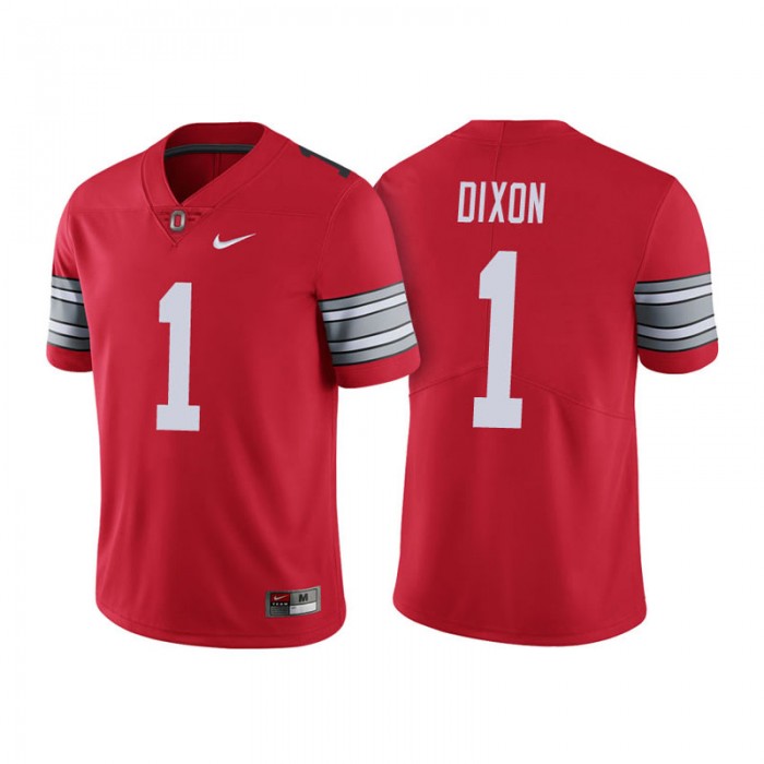 Johnnie Dixon #1 Ohio State Buckeyes Scarlet 2018 Spring Game Limited Jersey