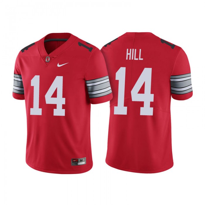 K.J. Hill #14 Ohio State Buckeyes Scarlet 2018 Spring Game Limited Jersey