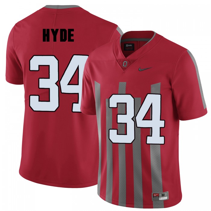 Ohio State Buckeyes CameCarlos Hyde Red College Football Jersey
