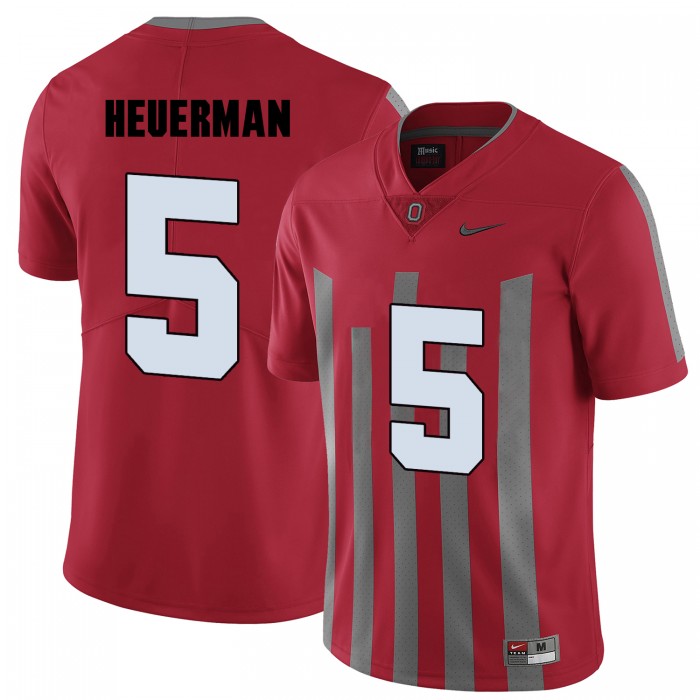 Ohio State Buckeyes Jeff Heuerman Red College Football Jersey