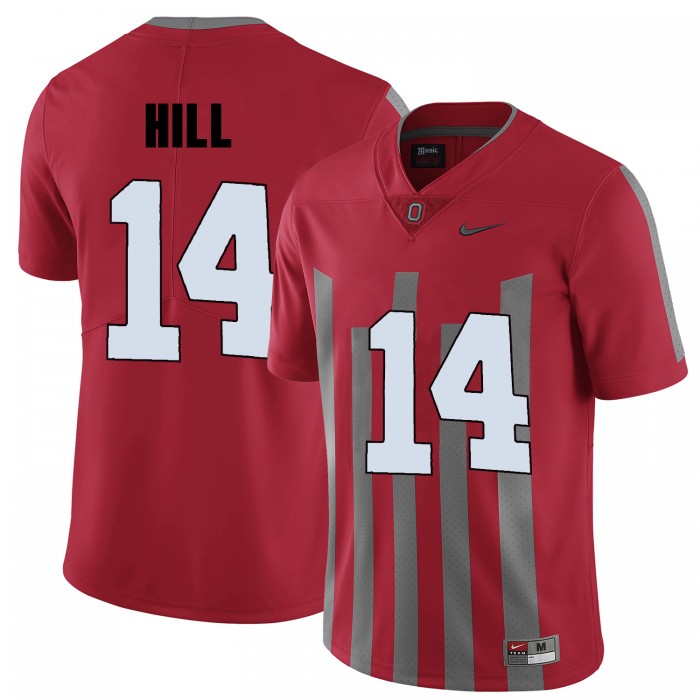 Ohio State Buckeyes K.J. Hill Red College Football Jersey