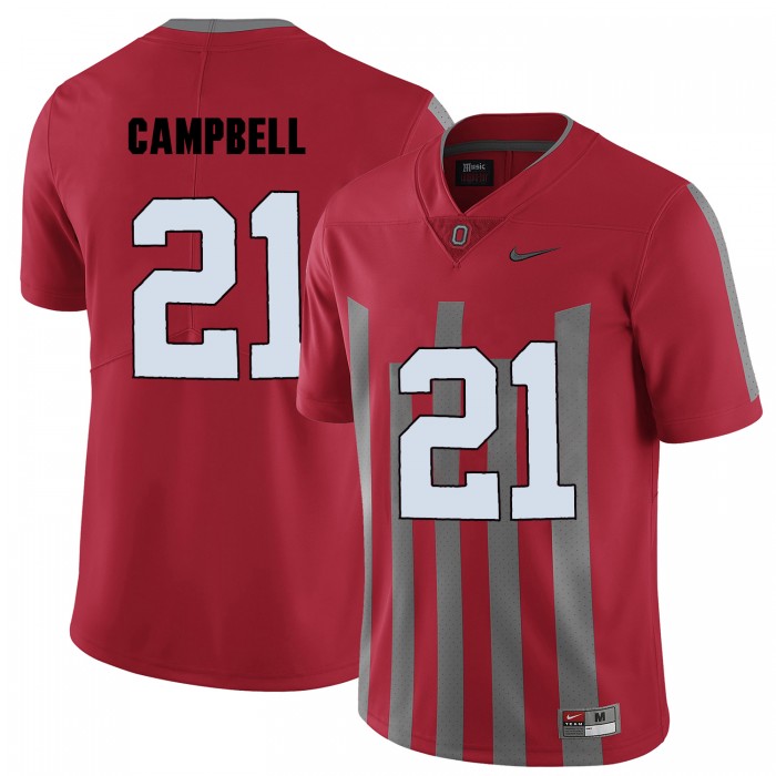 Ohio State Buckeyes Parris Campbell Red College Football Jersey