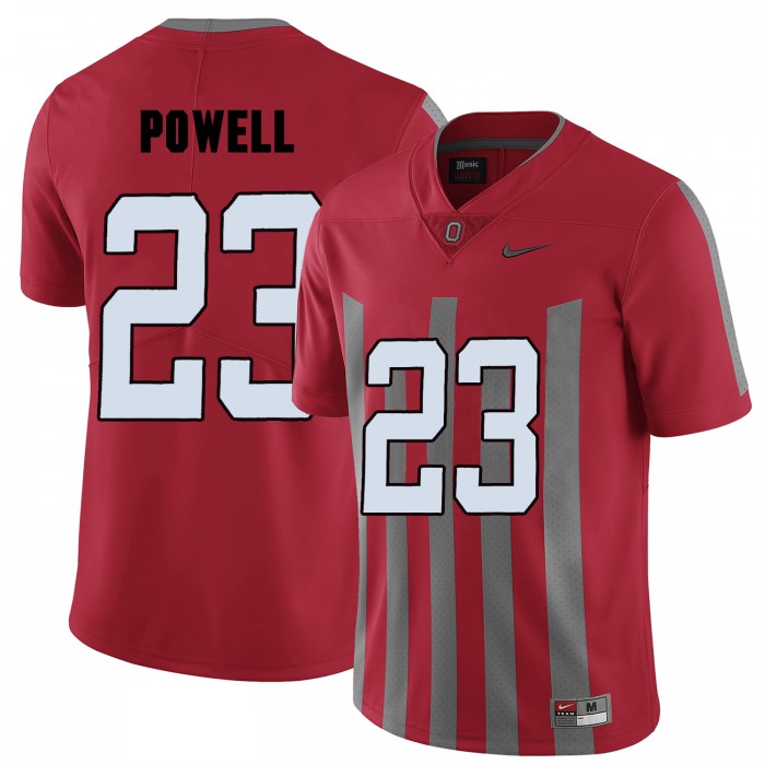 Ohio State Buckeyes Tyvis Powell Red College Football Jersey