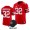 TreVeyon Henderson Ohio State Buckeyes Color Rush Scarlet Jersey Free Hat