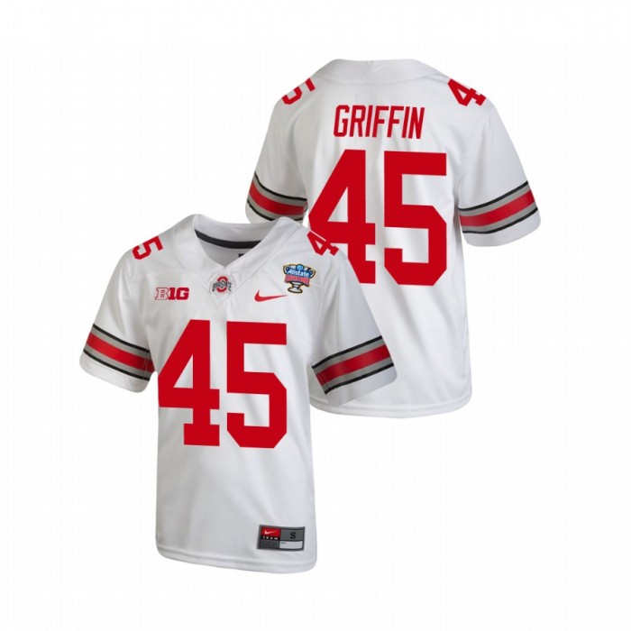 Ohio State Buckeyes Archie Griffin 2021 Sugar Bowl College Football Jersey Youth White