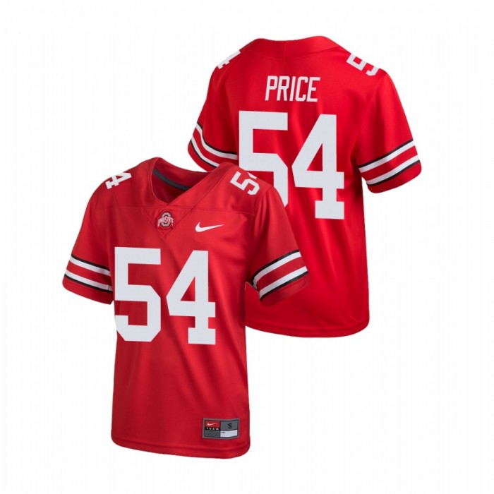 Ohio State Buckeyes Billy Price Untouchable Football Jersey Youth Scarlet