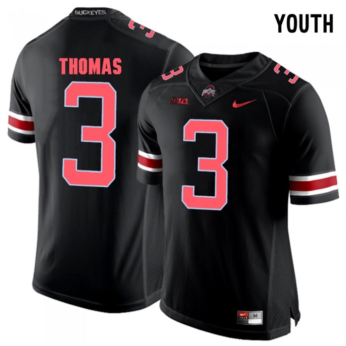 Youth Ohio State Buckeyes Football Blackout College Michael Thomas Jersey