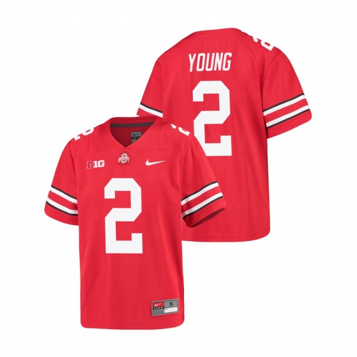Ohio State Buckeyes Chase Young Alumni Football Game Jersey Youth Scarlet