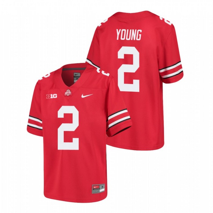 Ohio State Buckeyes Chase Young College Football Jersey Youth Scarlet