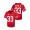 Ohio State Buckeyes Master Teague III 2021 National Championship Jersey Youth Scarlet