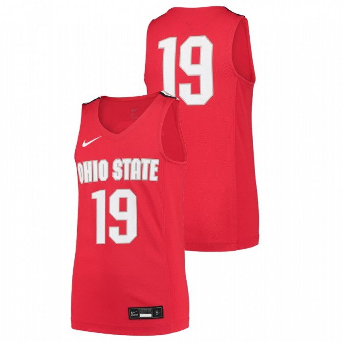 Youth Ohio State Buckeyes Scarlet Replica Jersey