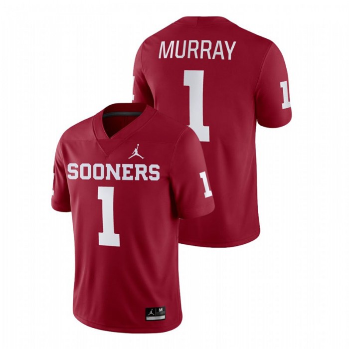 Kyler Murray For Men Oklahoma Sooners Crimson Game College Football Jersey