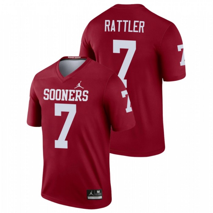 Spencer Rattler Oklahoma Sooners Legend Crimson Football Jersey
