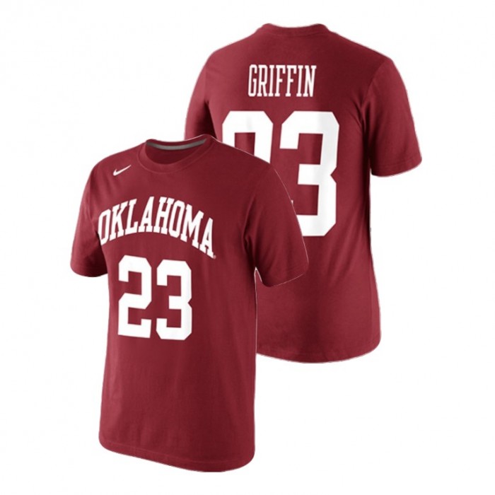Oklahoma Sooners Nike Blake Griffin Future Stars Crimson Jersey Replica T-Shirt For Men