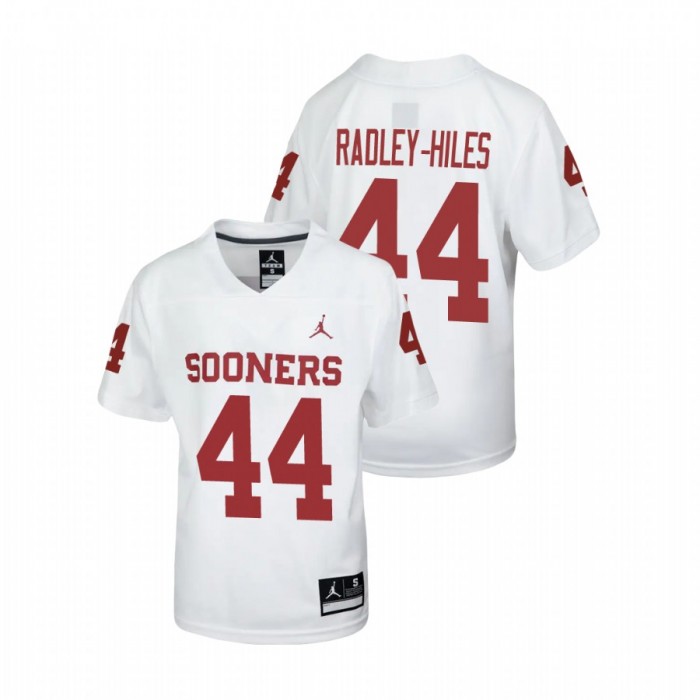 Oklahoma Sooners Brendan Radley-Hiles Untouchable Football Jersey Youth White