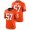 Ryan Baker Oklahoma State Cowboys College Football Orange Game Jersey