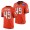 Oklahoma State Cowboys Tanner Brown 2022 Fiesta Bowl Jersey #49 Orange College Football Playoff Uniform