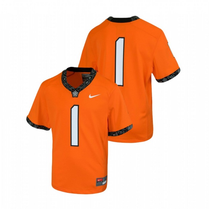 Youth Oklahoma State Cowboys Orange Replica College Football Jersey