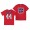 Dylan DeLucia Ole Miss Rebels 2022 College World Series Champions Official Logo T-Shirt Red #44