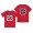 Josh Mallitz Ole Miss Rebels 2022 College World Series Champions Official Logo T-Shirt Red #23