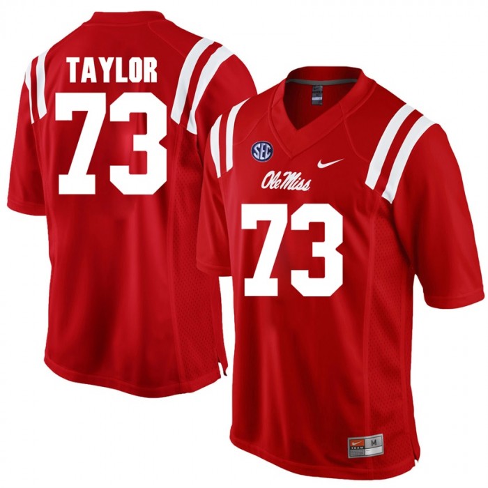 Ole Miss Rebels Rod Taylor Red Alumni College Football Jersey