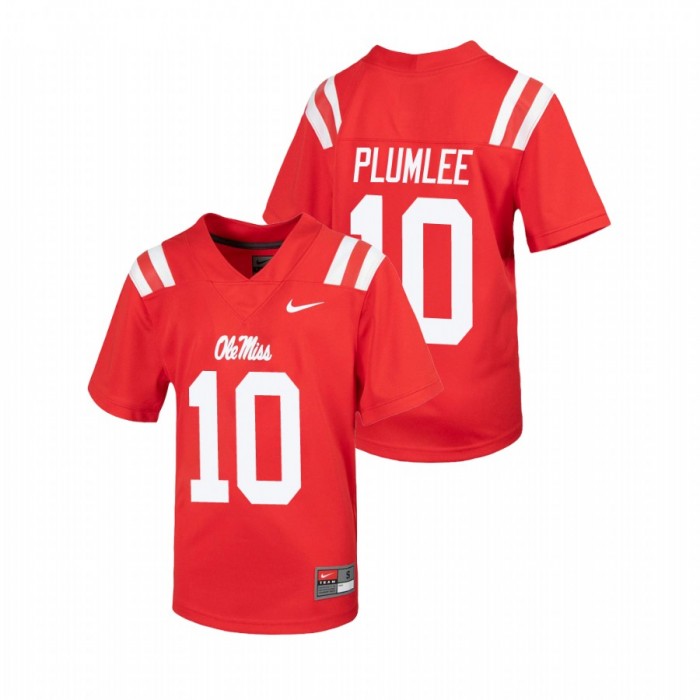 Ole Miss Rebels John Rhys Plumlee Untouchable Football Jersey Youth Red
