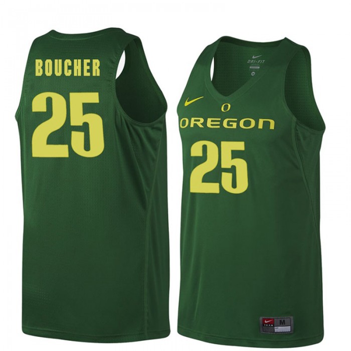 Male Oregon Ducks Chris Boucher Dark NCAA Basketball Jersey