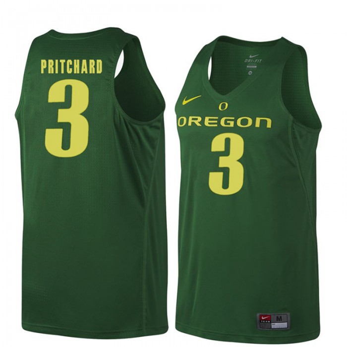 Male Oregon Ducks Payton Pritchard Dark Green NCAA Basketball Jersey