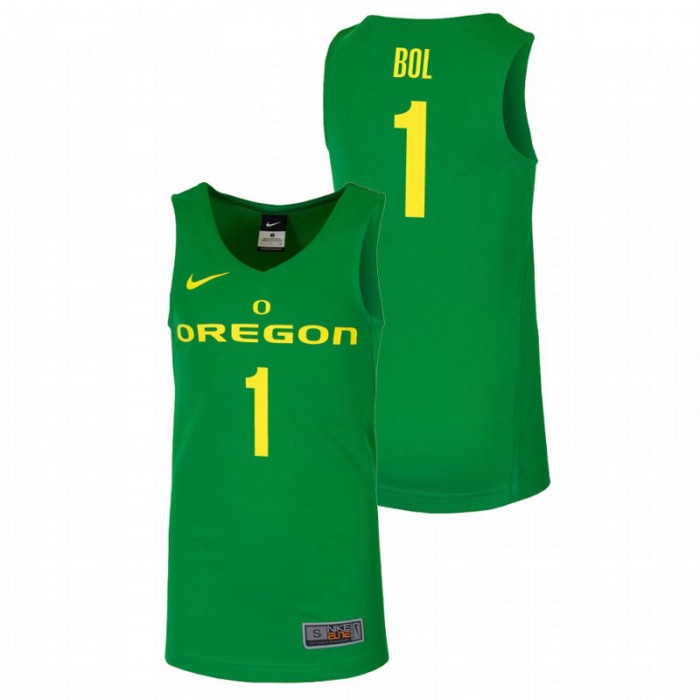 Oregon Ducks College Basketball Green Bol Bol Replica Jersey For Men