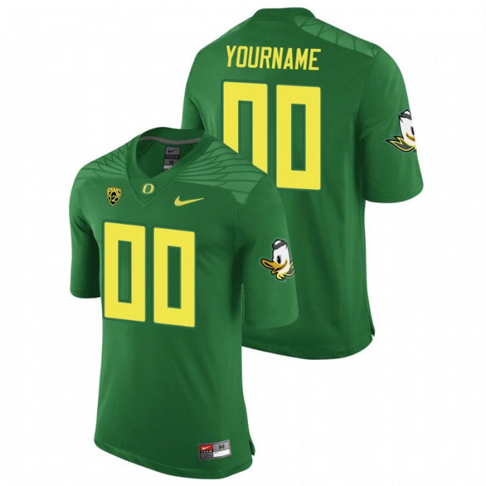 Oregon Ducks Custom Replica Game Football Jersey For Men Green