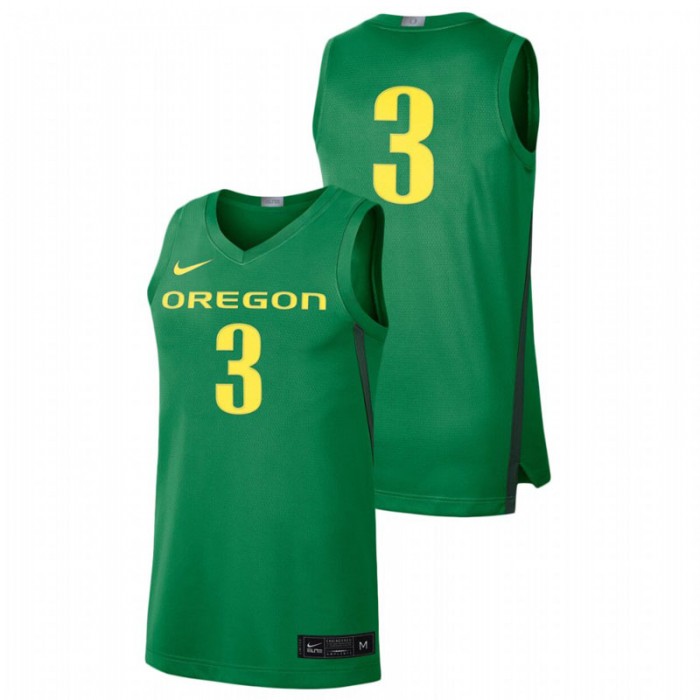 Men's Oregon Ducks Green Nike Limited Jersey