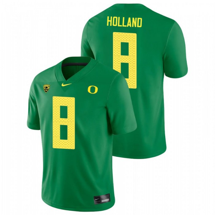 Oregon Ducks Jevon Holland College Football Game Jersey For Men Green