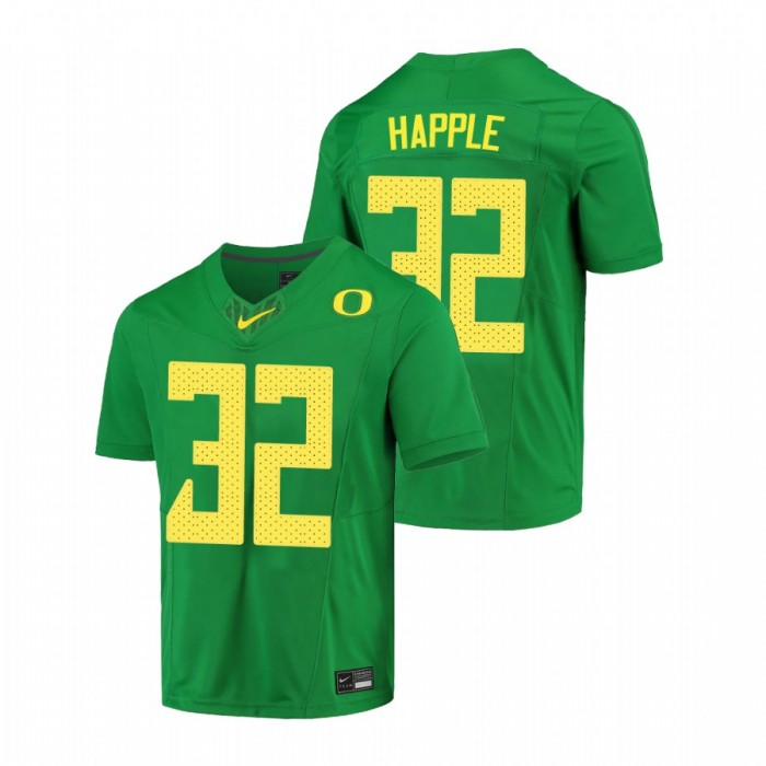 Jordan Happle Oregon Ducks Limited Green Football Jersey