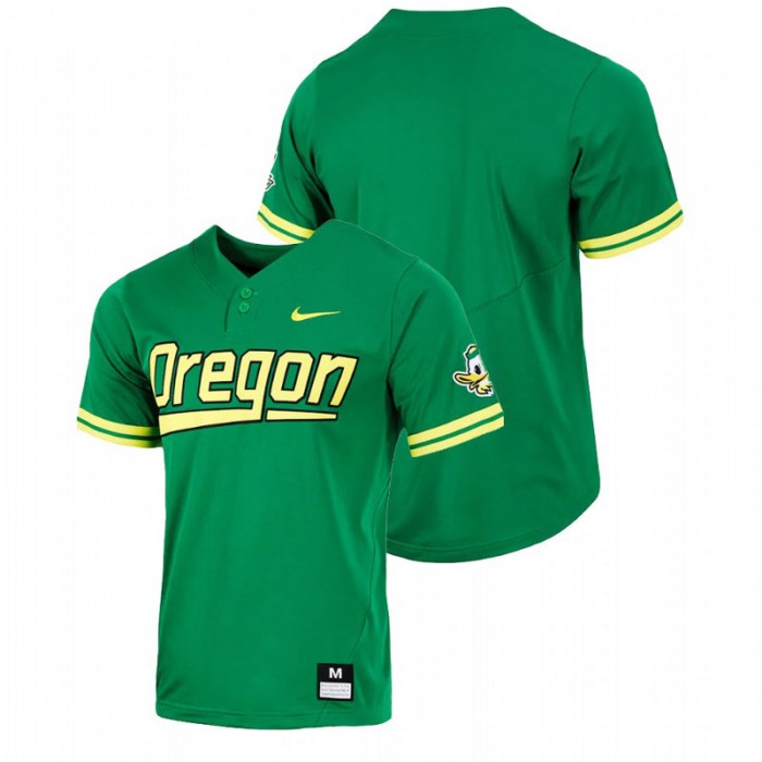 Oregon Ducks Custom College Baseball Replica Green Men Jersey