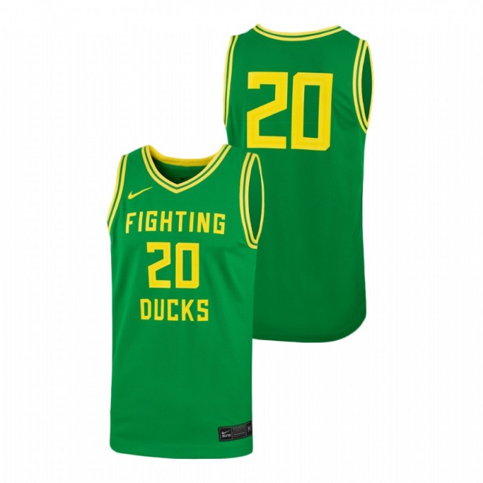 Women's Oregon Ducks Green Nike Replica Jersey