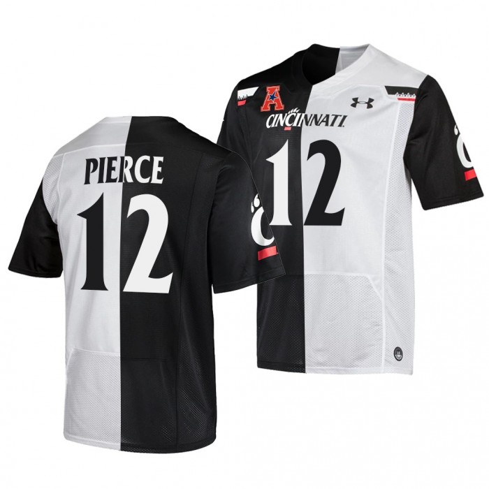 2021-22 Cincinnati Bearcats Alec Pierce Split Edition Jersey Black White