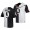 2021-22 Cincinnati Bearcats Desmond Ridder Split Edition Jersey Black White