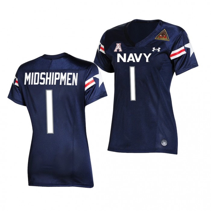 2021-22 Navy Midshipmen Fly Navy Navy Jersey Women
