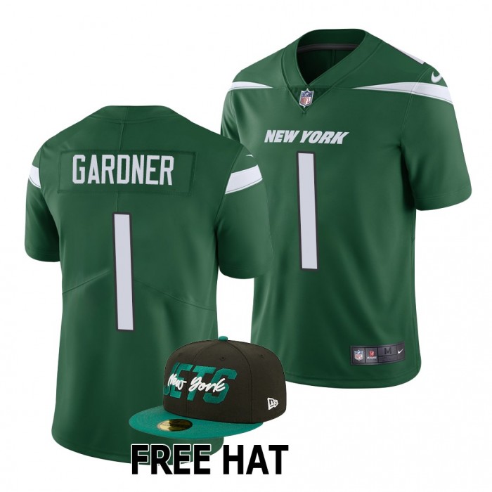 Ahmad Gardner New York Jets 2022 NFL Draft Green Men Limited Jersey Cincinnati Bearcats