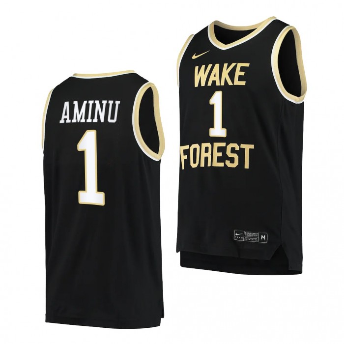 Al-Farouq Aminu Wake Forest Demon Deacons College Basketball Jersey Black