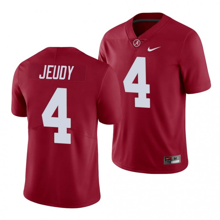 Alabama Crimson Tide Jerry Jeudy 4 Crimson Limited Jersey For Men