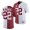 Alabama Crimson Tide Najee Harris 22 White Crimson Split Jersey For Men
